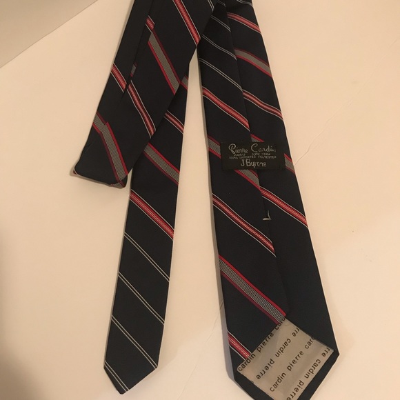 Pierre Cardin Imported JByrone Blue Tie 54” - Picture 3 of 6